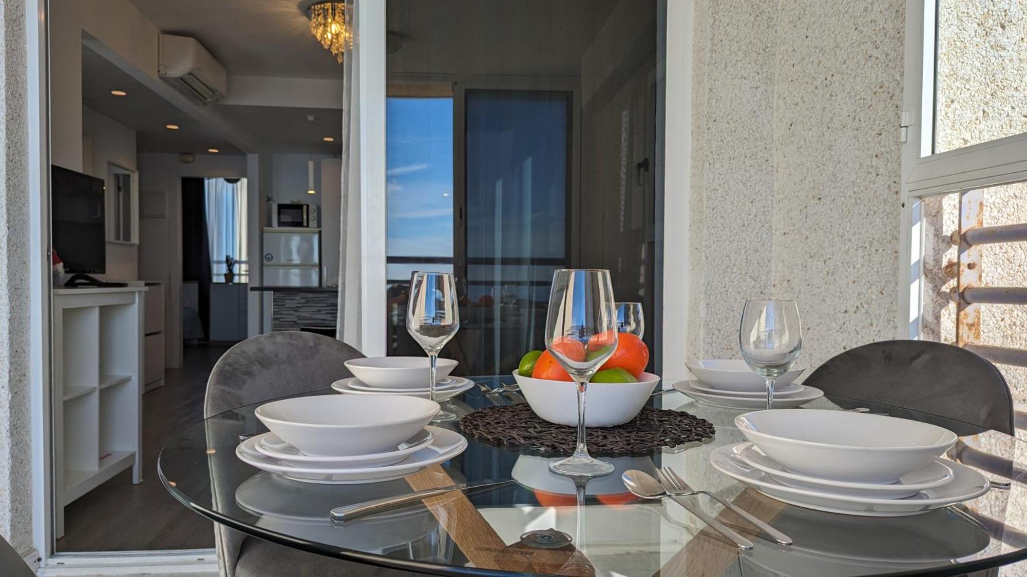 Tropic Mar Sea View Apartments 貝尼多姆 外观 照片