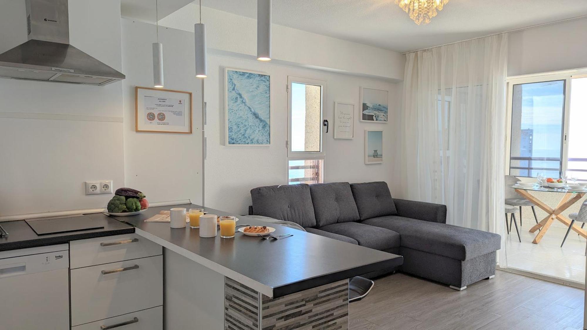 Tropic Mar Sea View Apartments 貝尼多姆 外观 照片